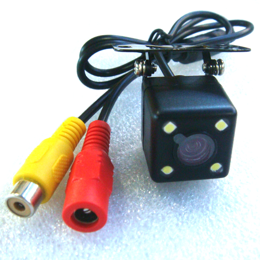 12V Universal Camera Private Car Square Monitor Monitor 4 Incandescent Lights Night Vision Waterproof HD AHD1080P