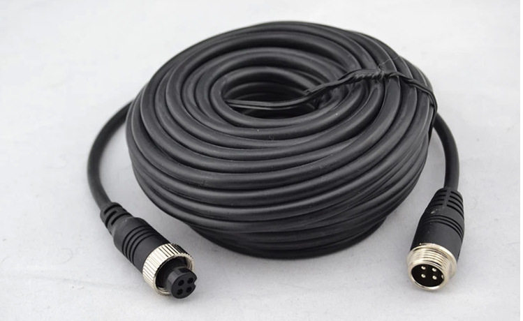 15 m AIR HEAD EXTENSION LINE ON-BOARD SECURITY WATERPROOF LINE MALE CONVERSION LINE AUDIO AND VIDEO LINE SHADE LINE