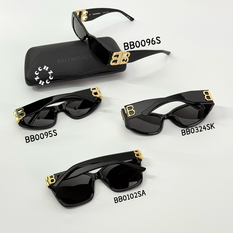 Balenciaga Classic Black Sunglasses, Same Style as G-Dragon