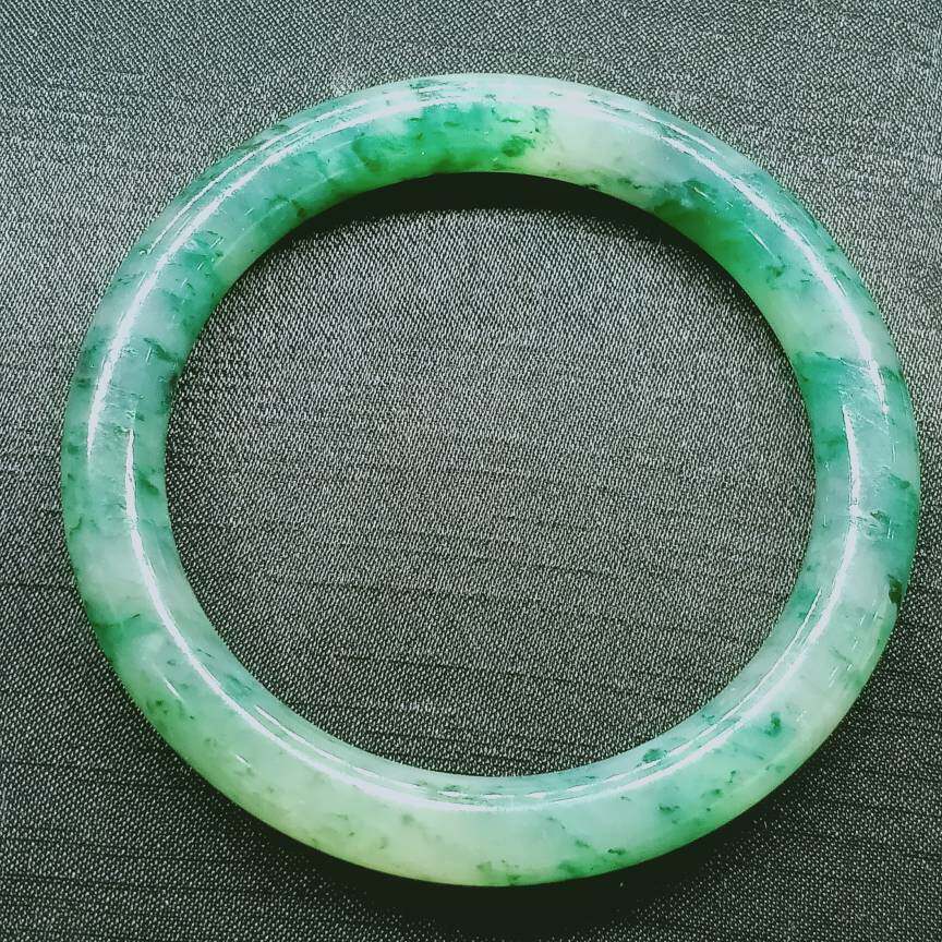 Nanyang Dushan jade old material ice bottom daytime blue round bar bracelet Xiangruige counter collection-level special exhibition sales