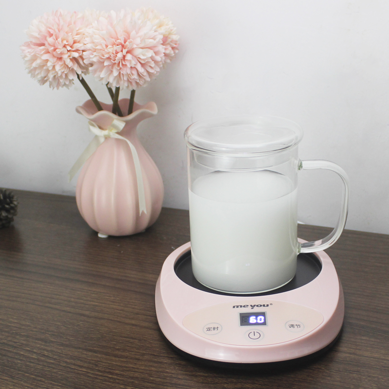 Mingyou Heng warm warm coaster smart heater insulation 70 degrees water cup base heating milk artifact timing