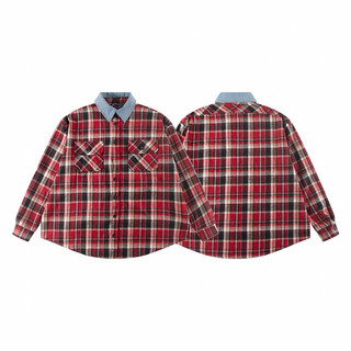 Fear of god fog season 5 5th main line denim collar ouyang nana's same fashion brand high street shirt