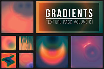 背景渐变纹理1 50 Gradient Textures Vol. 01