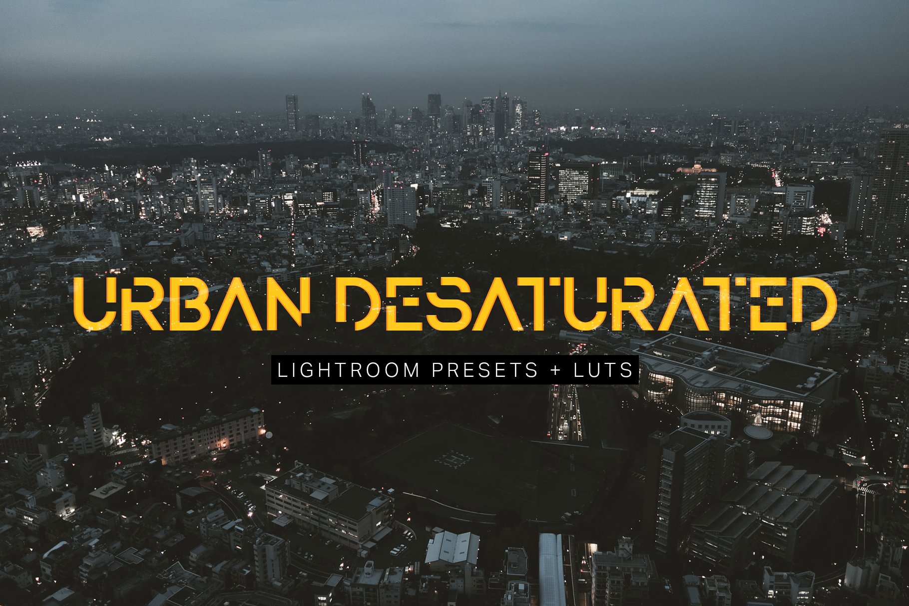 城市常用LR预设 Urban Desaturated Lightroom Presets设计素材模板