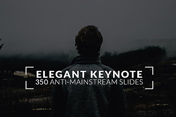 PPT模板优雅ppt素材模板 Elegant Keynote