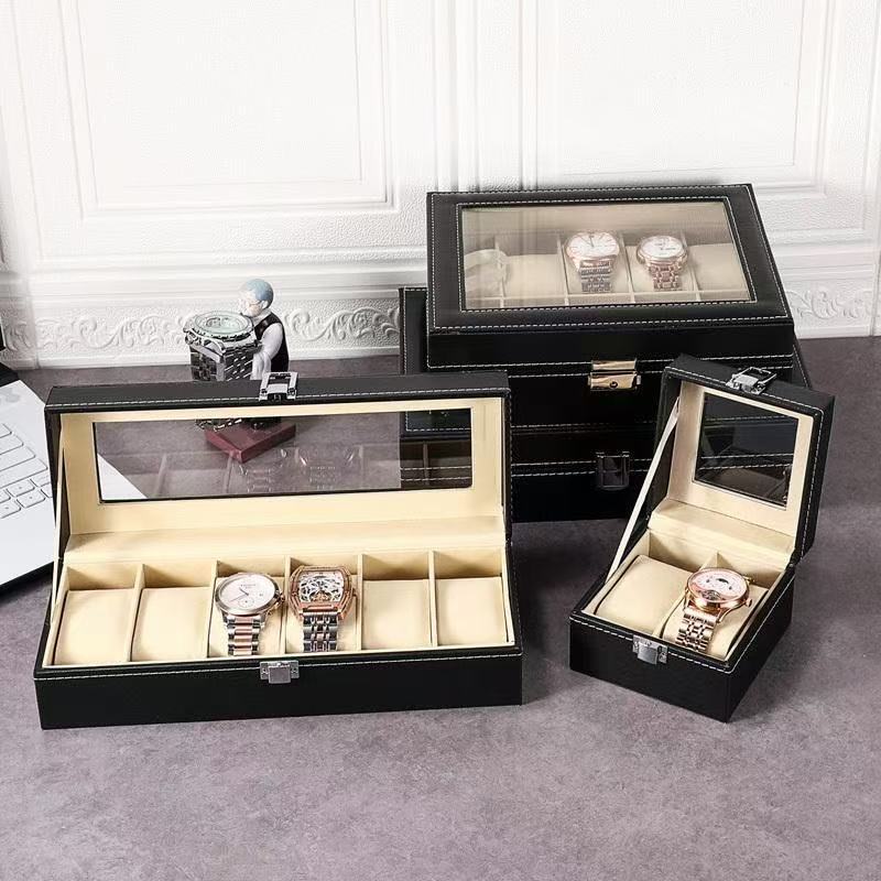 Leather Watch Box, Watch Storage Box, Watch Display Box, Watch Case, Multiple Jewelry Boxes, Women's Home Bracelet Box