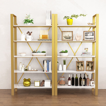 Living Room Multilayer Shelf Office Floor Shelving Shelving Shelving Shelving Shelf Metal storage rack Balcony Customize