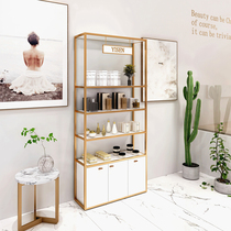 Nordic floor bookshelf ins small apartment living room wall decoration study shelf office whole iron shelf