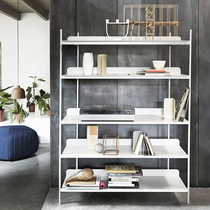 Nordic Iron Art Bookshelves Landing Living-room Minimalist Creative Racks Ins Wind Modern Custom Book House Containing Shelf