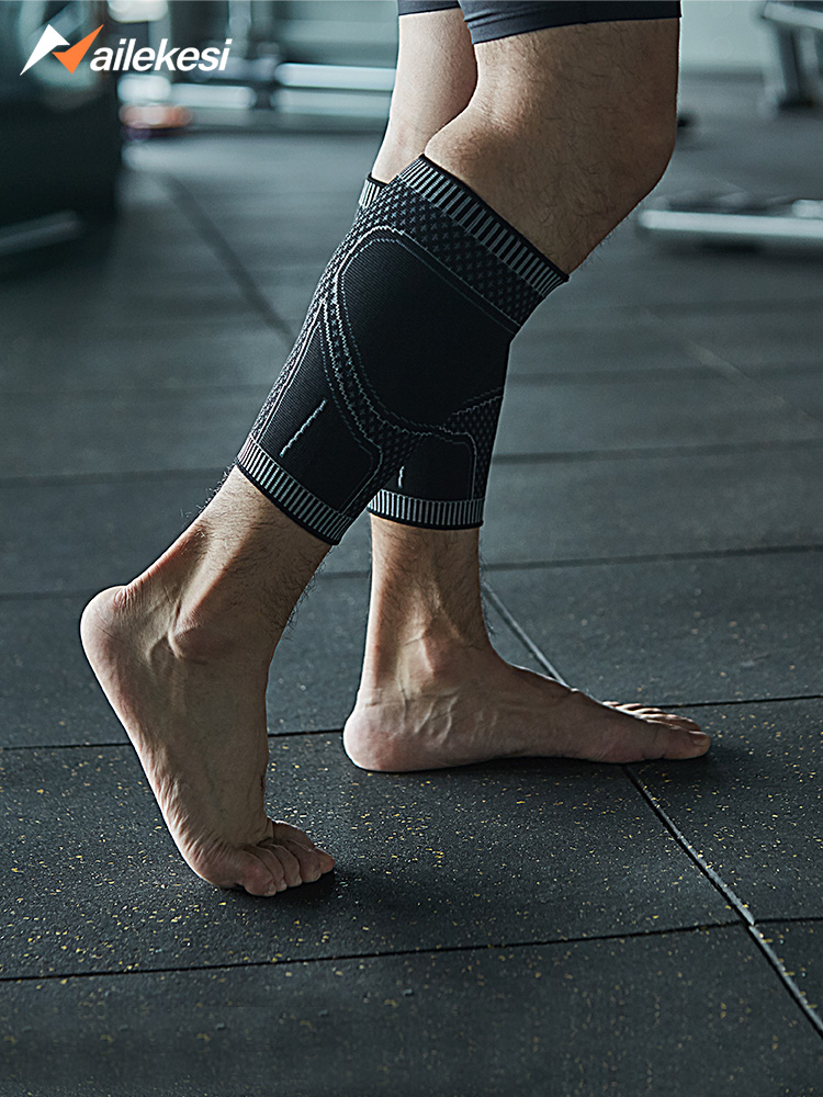 Protection Calf Running Sports Stress Leg Calf Warm Jacket Short tying legs with men's legs Basketball Marathon