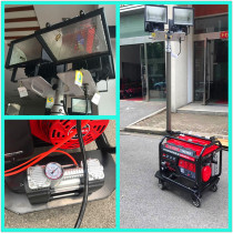 Ito 3KW mobile lighthouse generator automatic lifting small lighting emergency generator set electric start