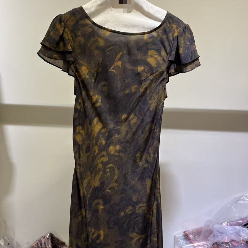 6.21 (No Returns, No Exchanges) 100% Rayon Tie-Dye Dress