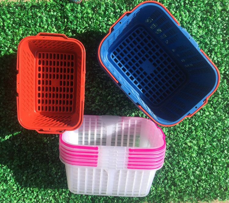 Sale of 2-12 kilograms of poplar plum basket strawberry basket Loquat Basket Carry-plastic Water Fruit Basket Grape Basket to be taken off the covered
