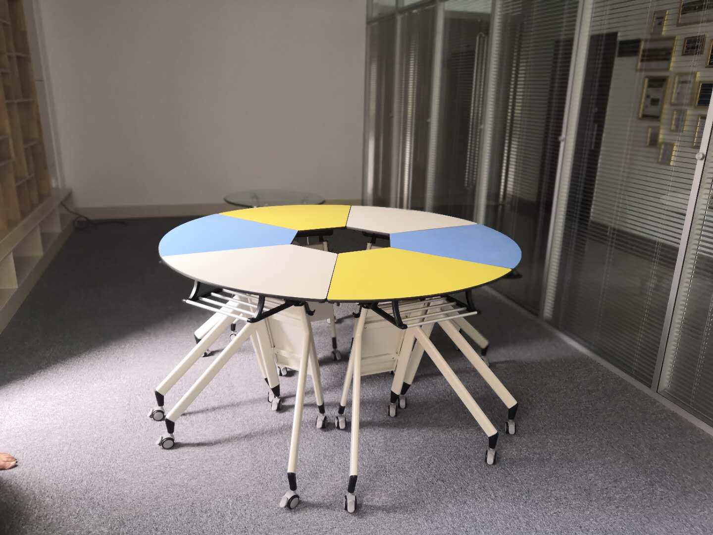 Multimedia college intelligent classroom smart classroom splicing table multi - functional splicing table octave table