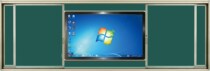65 70 75-inch multimedia teaching all-in-one machine with push-pull blackboard smart classroom class teaching equipment