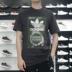 Adidas clover nam ngắn tay 2019 mùa hè thể thao và áo thun cổ tròn thoáng khí DU8145 DU8536 - Áo phông thể thao Áo phông thể thao