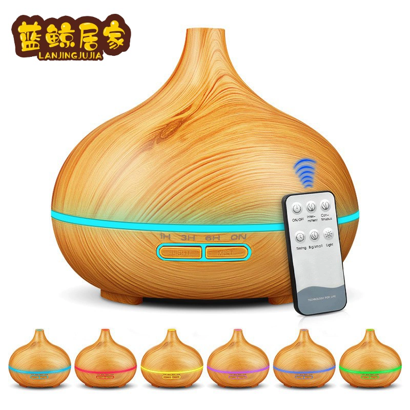 Vụ nổ 400ml văn phòng nhỏ ký túc xá điều khiển từ xa máy hương liệu siêu âm máy tạo độ ẩm bảo vệ môi trường đầy màu sắc 01 - Máy giữ ẩm