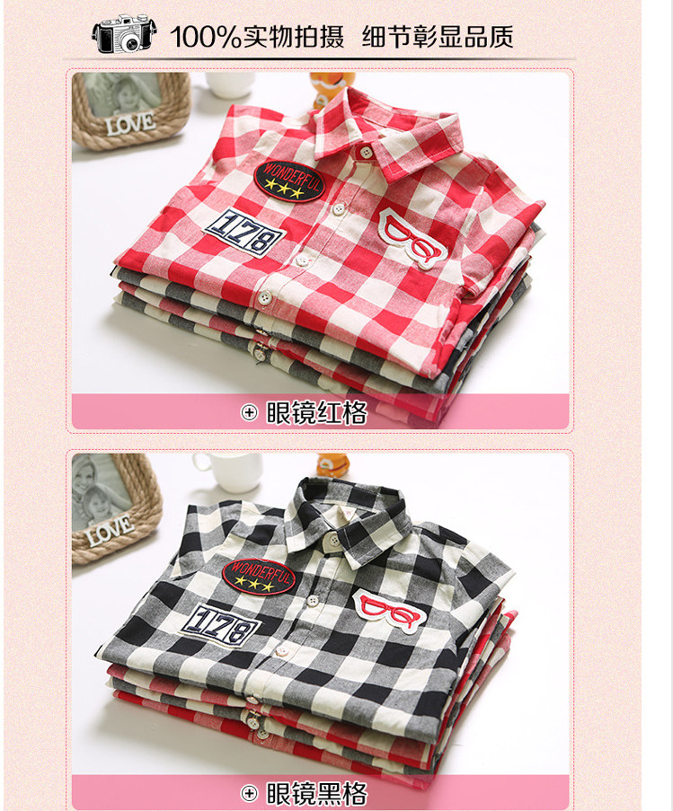 Chemise fille à manche longue - Ref 2087446 Image 29