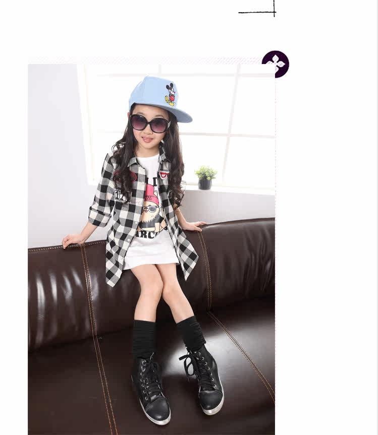 Chemise fille à manche longue - Ref 2087446 Image 25