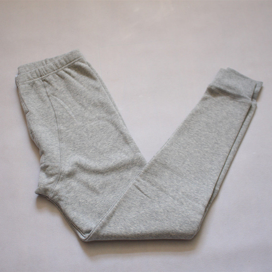 Top melon-coloured cotton gapped thickened hygienic pants top-all-neck-high-waist lavelvet kneecap kneecap warm inner lap pants