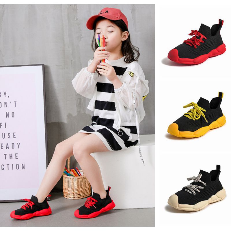 Next Kiss children's sports shoes for men's and women's children's shoes in the summer of 2021 new flying net shoes breathable shoes