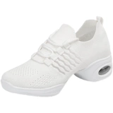 Туфли, танцующая дышащая спортивная летняя обувь, мягкая подошва