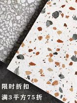 He Pan Vintage Vintage Nordic colorful terrazzo 600 floor tiles kitchen bathroom balcony wall floor all porcelain antique brick