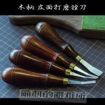 Front feather wooden handle leather surface grinding file diamond-shaped road hardness high service life longer workmanship upgrade