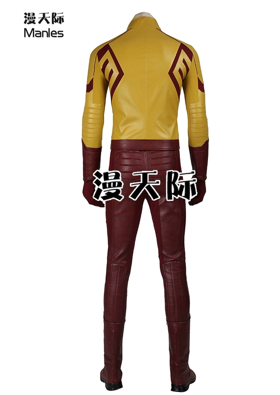 Quần áo Manles / Manly Skylight COS Mùa thứ ba Cậu bé sét Wally West cosplay - Cosplay