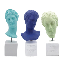 Victory Goddess Sophia Portrait Sculpture like the Greek Venus plaster Like Nordic Art Man Decorative Pendulum