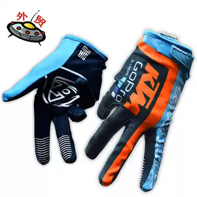 TLDKTM team version gopro cross-country MX motorcycle mountain AM speed drop DH full finger riding gloves men