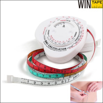 bmi health tape measure chest circumference hip circumference waist circumference measuring ruler body circumference ruler tape measure three circumference heart-shaped soft ruler