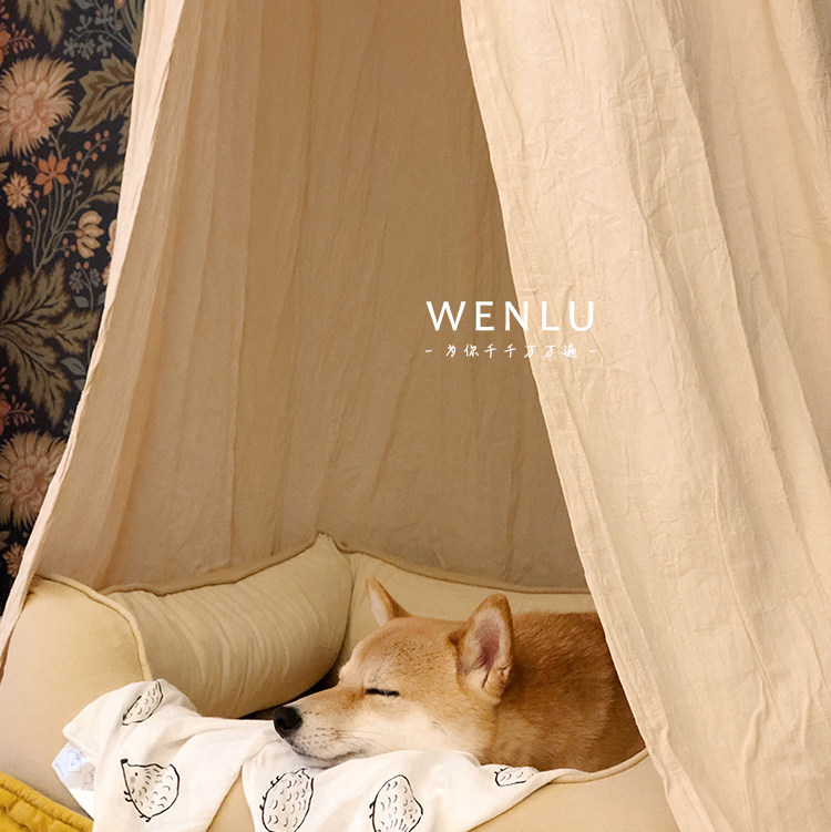 Ask the way, call the silence, pet tent, cat and dog, safe house, four seasons, washable Labrador Shiba Inu