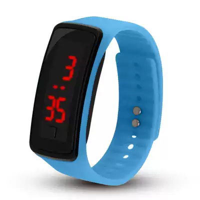 Akeda children's smart bracelet sports watch LED watch silicone material Time date multi-function bracelet