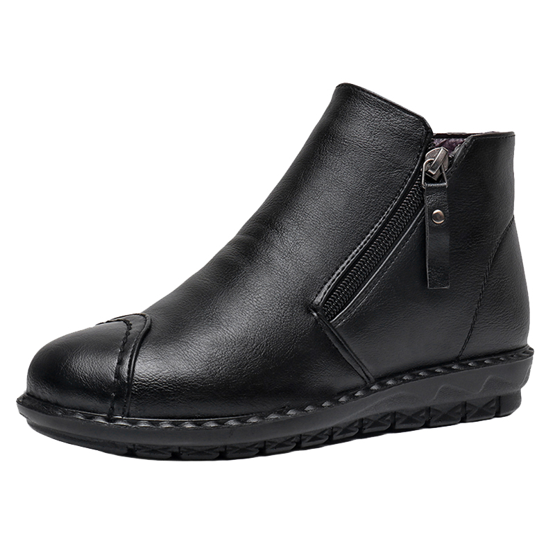Bottes mi-saison femme      en Polyurethane - Ref 3251451 Image 5
