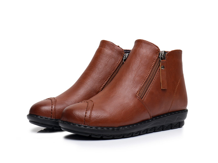 Bottes mi-saison femme      en Polyurethane - Ref 3251451 Image 28
