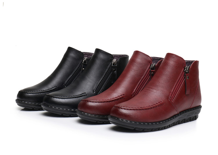 Bottes mi-saison femme      en Polyurethane - Ref 3251451 Image 34