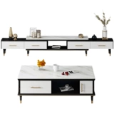 Nordic Rock версия телевизионного кабинета Комбинированная кофейная стола