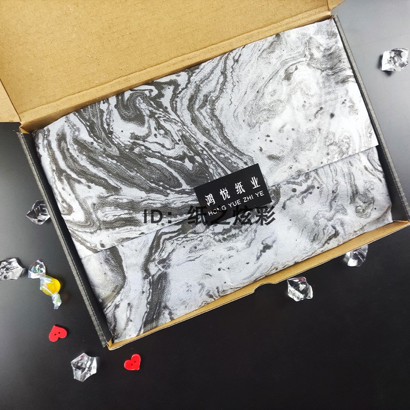 Father's Festival Clothing Wrapping Paper Copy Paper 17 gr Marble Stripe Copy Paper Sydney Paper Custom High End