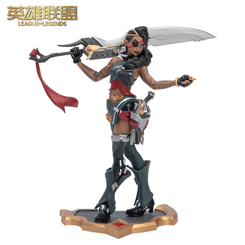 League of Legends Lol Shyriam Medium-Sized Sculpture Game Peripheral Figurine Desktop Ornament