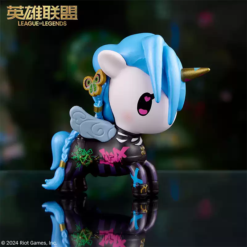Figure Arcane Unicórnio Jinx – Tokidoki x Arcane – Special Edition – League of Legends LOL – 6,4cm (Tokidoki)
