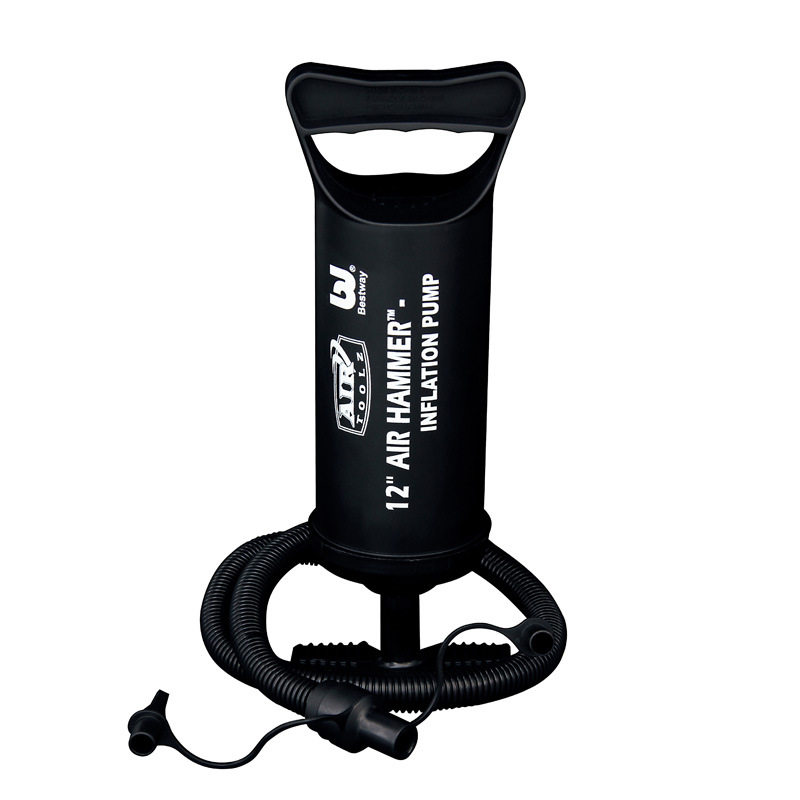 Outdoor Inflatable Bed Cushion Manual Cheering Machine Rubber Dinghy Kayak Rowing Multiple Inflatable Holes Swimming Circle Toys Inflator