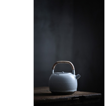 (Early Lotus Hall)Soda glaze boiling kettle Lao Laoyan Mud Mingquan Pot Fan Shan Hall