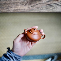  Taihu Lotus Hall Chaozhou Zhu Ni Small Pot Purple Sand Teapot Hand-pulled Pot 80ml