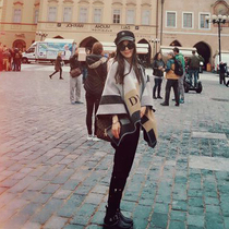 (100% cashmere)scarf Womens autumn and winter ethnic style childrens dual-use wild shawl Outer cloak Cape coat