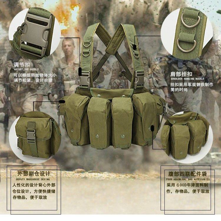 Hunting Vest Condor Ak 47 Chest Rig Condor Hunting Vest New Zealand Army AR AK Chest Rig S-XXL Size