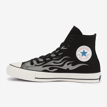 Special Japanese Edition Converse All Star 100th Anniversary REFLECTIVE IGNT Black Flame Canvas Shoes