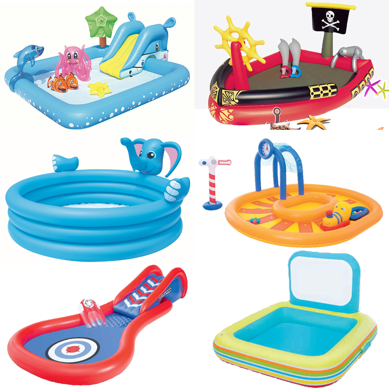 Inflatable ocean ball pool baby paddling pool infant children's swimming pool thickened fishing sand pool wave toys