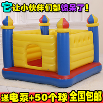  Original Bestway Princess Castle jumping trampoline Ocean ball pool playground childrens inflatable toys