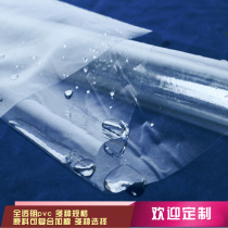 Decoration company thickened transparent PVC waterproof dust-proof floor protective film for wooden floor tiles